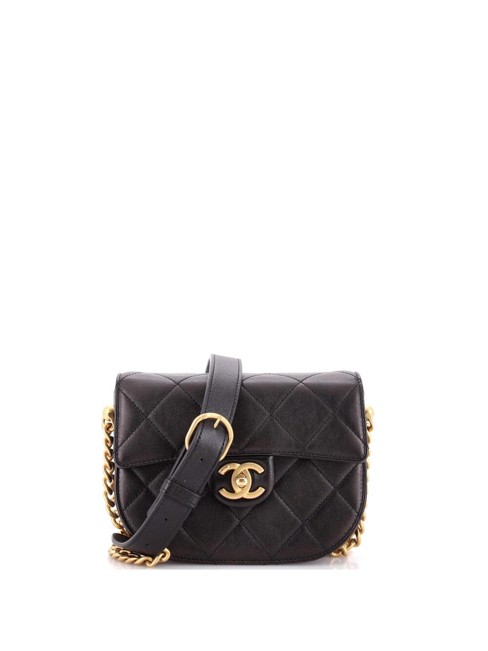 Chanel Moon Flap Messenger Bag Quilted #296860C41B